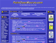 Tablet Screenshot of palmopensource.com